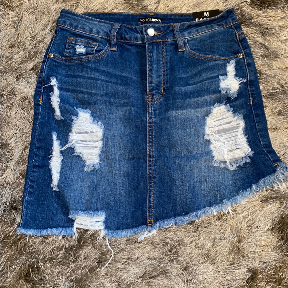 Cute Denim Skirt